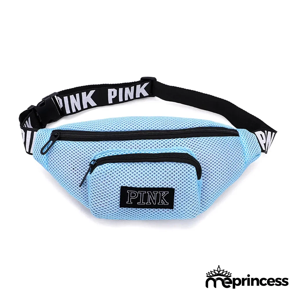 PINK Letter Sports Waist Bags