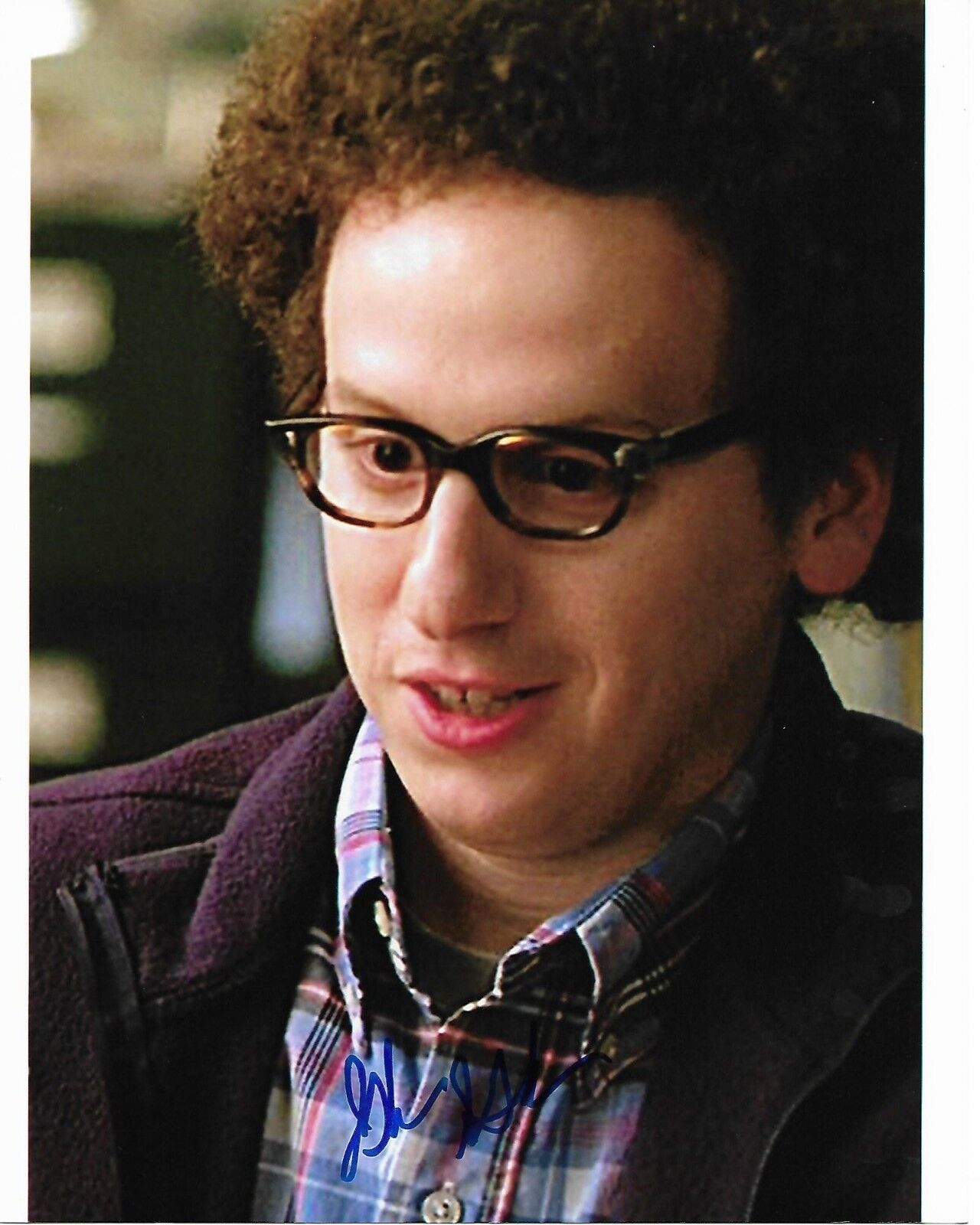 JOSH SUSSMAN GLEE AUTOGRAPHED Photo Poster painting SIGNED 8X10 #2 JACOB BEN ISRAEL