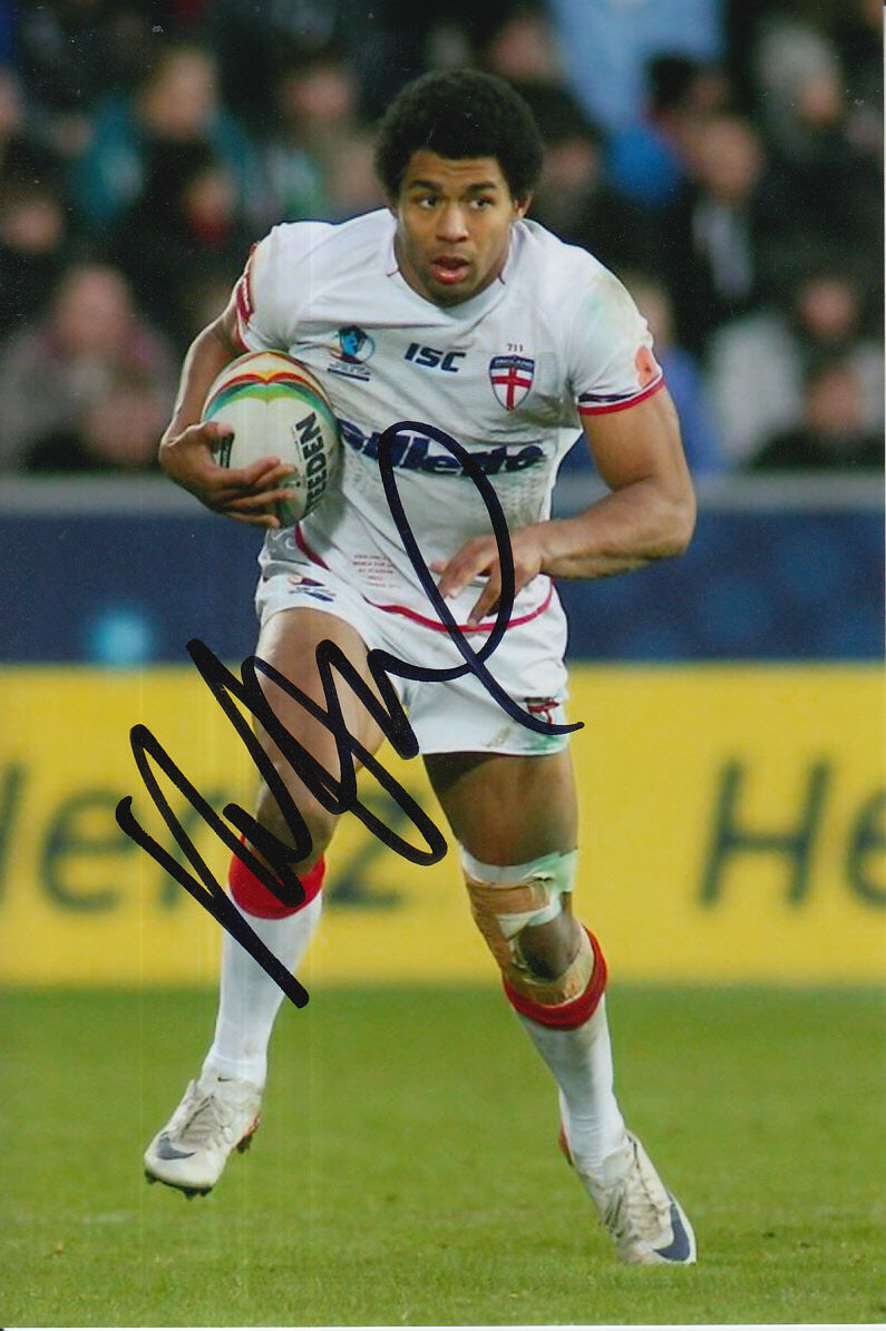 ENGLAND HAND SIGNED KALLUM WATKINS 6X4 Photo Poster painting 7.