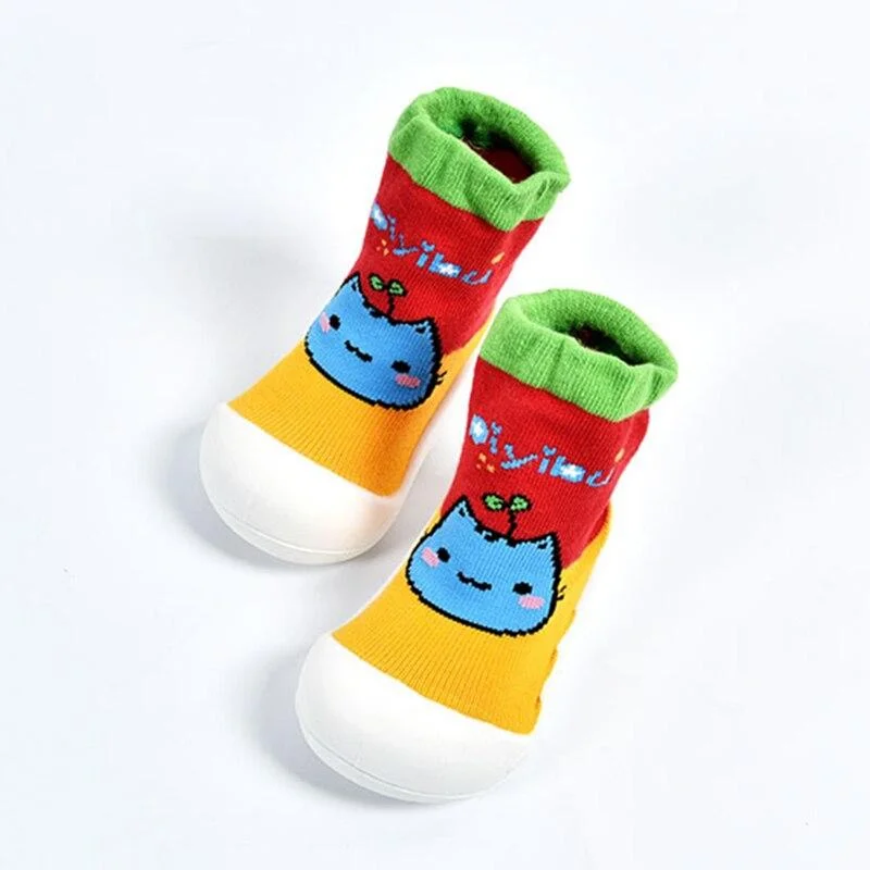Baby Shoes Boy Girl Rubber Sneaker Cotton Soft Anti-Slip Sole Newborn Infant First Walkers Toddler Casual Outdoors Crib Shoes