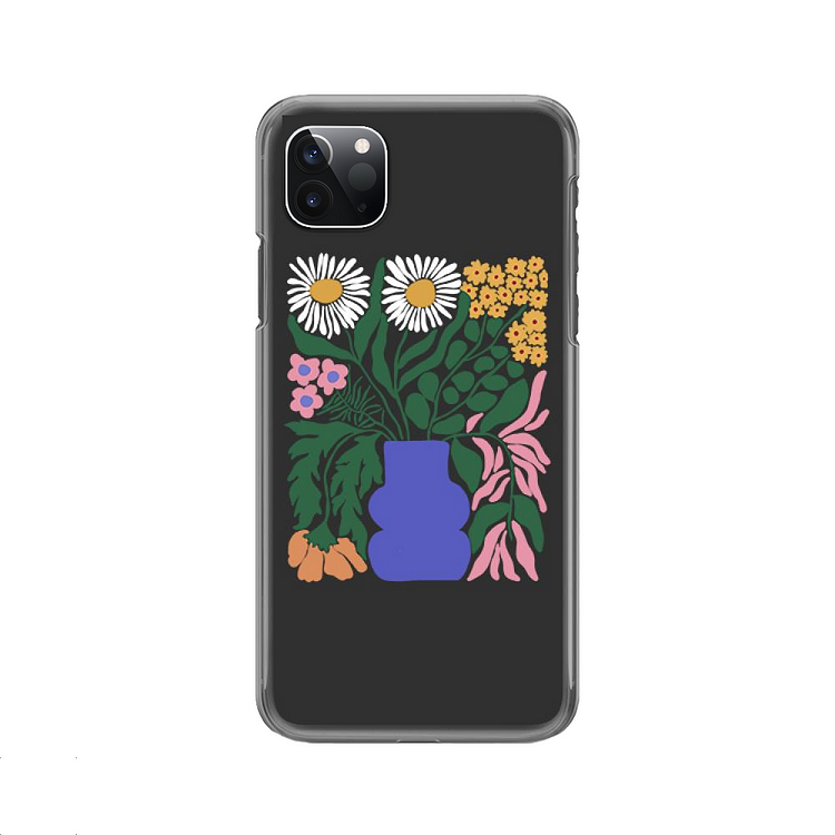 Flowers In A Blue Vase, Flower iPhone Case