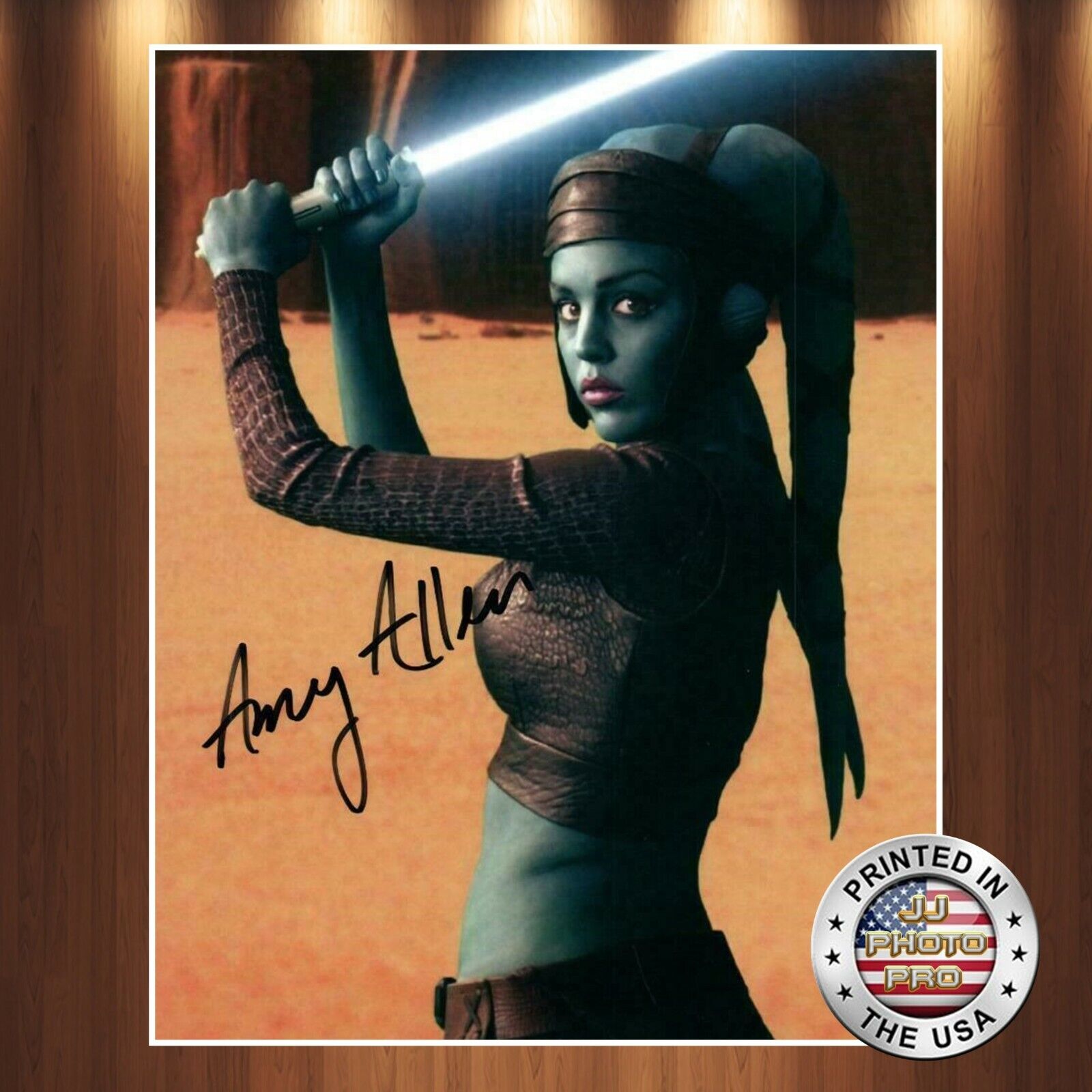 Amy Allen Autographed Signed 8x10 Photo Poster painting (Star Wars) REPRINT