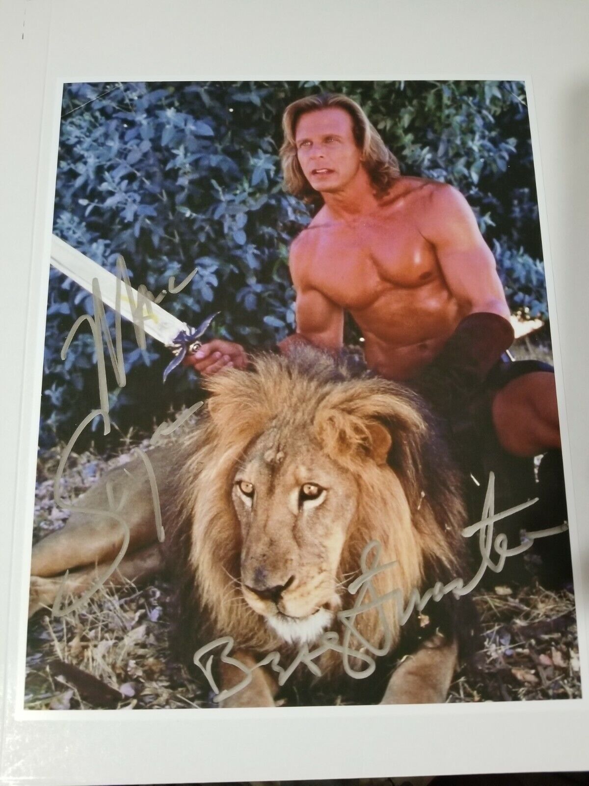 Beastmaster Signed 8x10 Photo Poster painting RP -  Shipping!! 80's