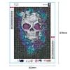 Skull - Full Round Diamond Painting  30*40cm/40*50cm