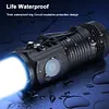 Mini LED Flashlight USB C Rechargeable Hat Clip Light for Camping Emergency