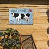 Farm Milk Cow - Metal Tin Signs(8*12Inch/12*16Inch)