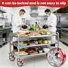 [US Local Warehouse] 5 Inch Caster Wheels Total Capacity 4000 Lbs Heavy Duty Casters with Brake Plate Casters for Trolleys Transport Materials Toolboxes