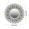DIY Diamonds Painting Mirror Datura Special Shaped Crystal Drill Crafts Kit