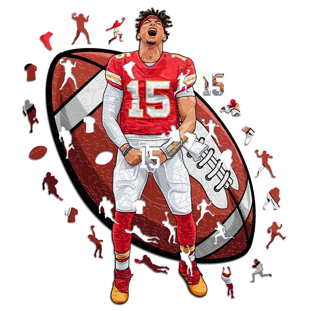 Jeffpuzzle™-All-G.O.A.T. Puzzles® - Patrick Mahomes
