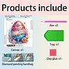 Diamond Painting-DIY Crystal Rhinestone Easter Egg