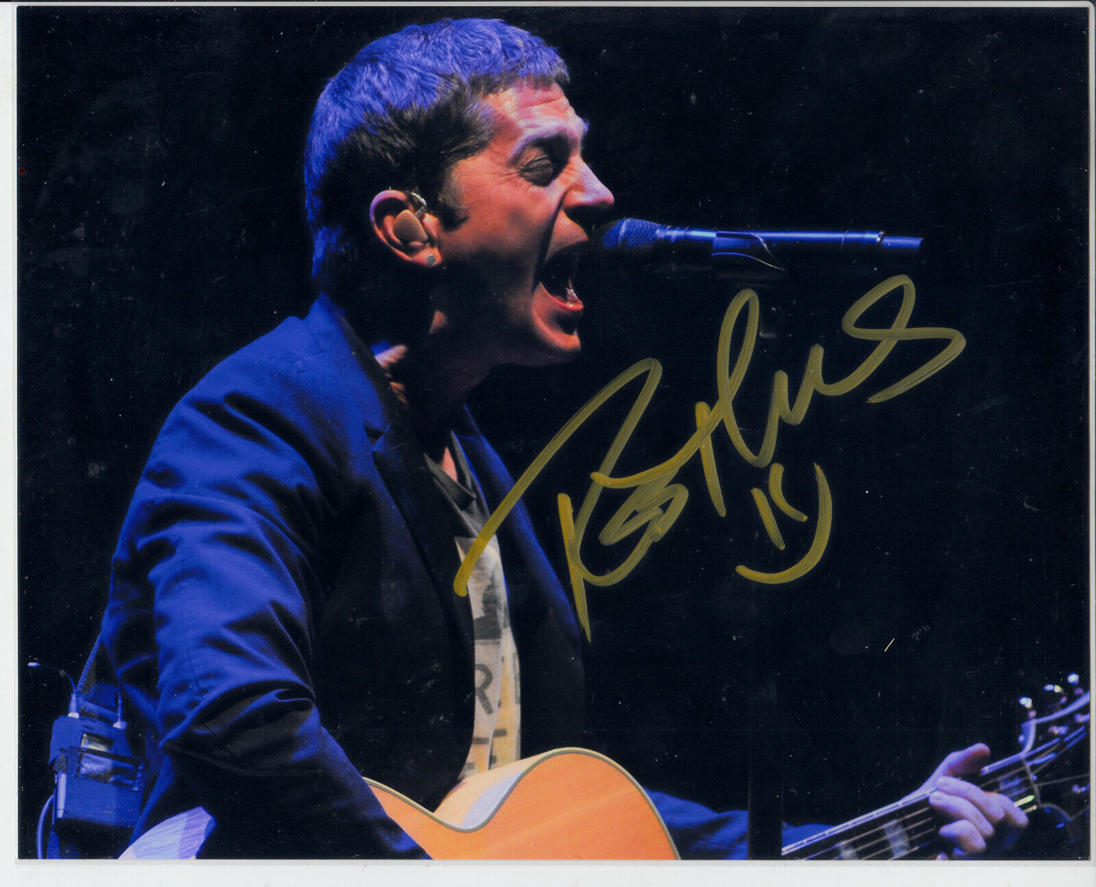 Rob Thomas singer songwriter from group Matchbox20 autograph 8x10 Signed Photo Poster painting