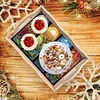 (US Only)Four Seasons Tree Wooden DIY Diamond Painting Tray Kit Serving Platter Decor