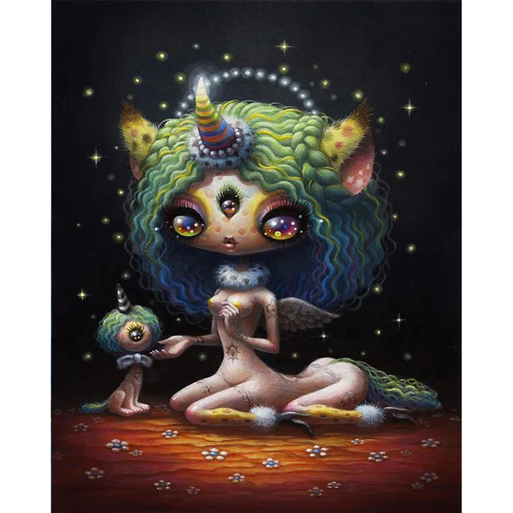

Licorne - Round Drill Diamond Painting - 40*50CM, 501 Original