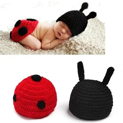 Crothet Newborn Photography Props Knitted Photography Accessories Baby Boys Girls Costume Newborn Photographie 42 Model Optional