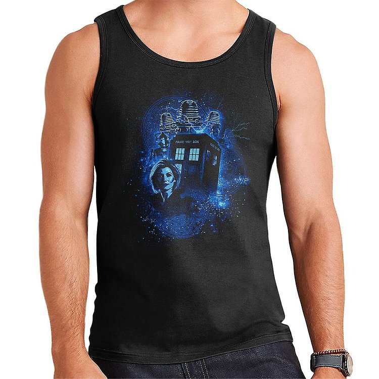 Doctor Who The Thirteenth Doctor Blue Men's Vest