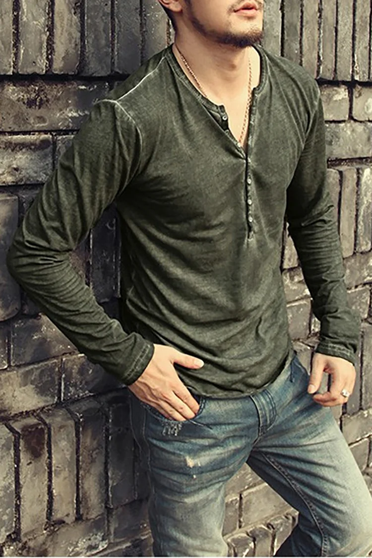 Casual Button Up Slim Fit Shirt