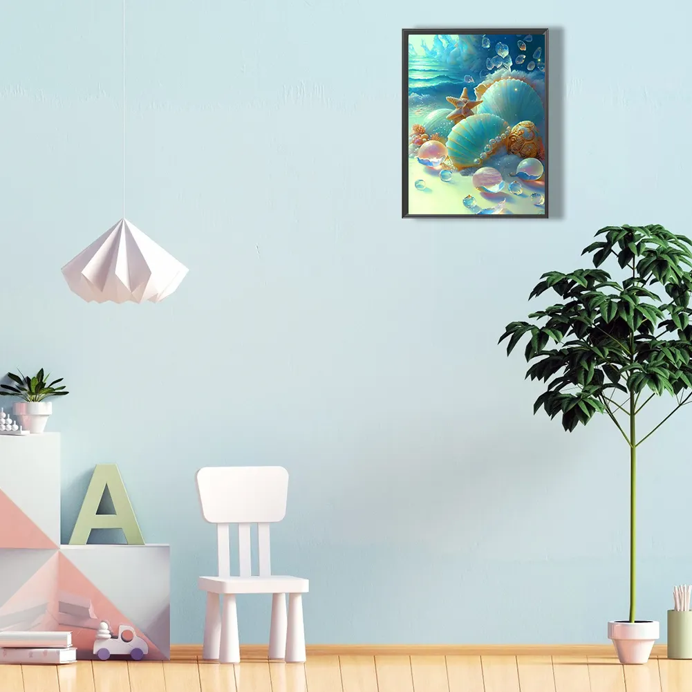 Diamond Painting - Full Round Drill - Beach(30*40cm)