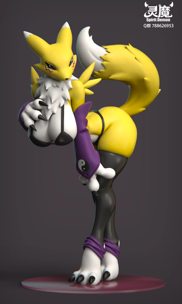Spirit Demon Studio  - Digimon - Furry Series Renamon Statue (GK)-