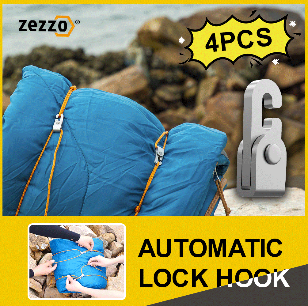 Hugoiio™ Automatic Lock Hook 4pcs/pack