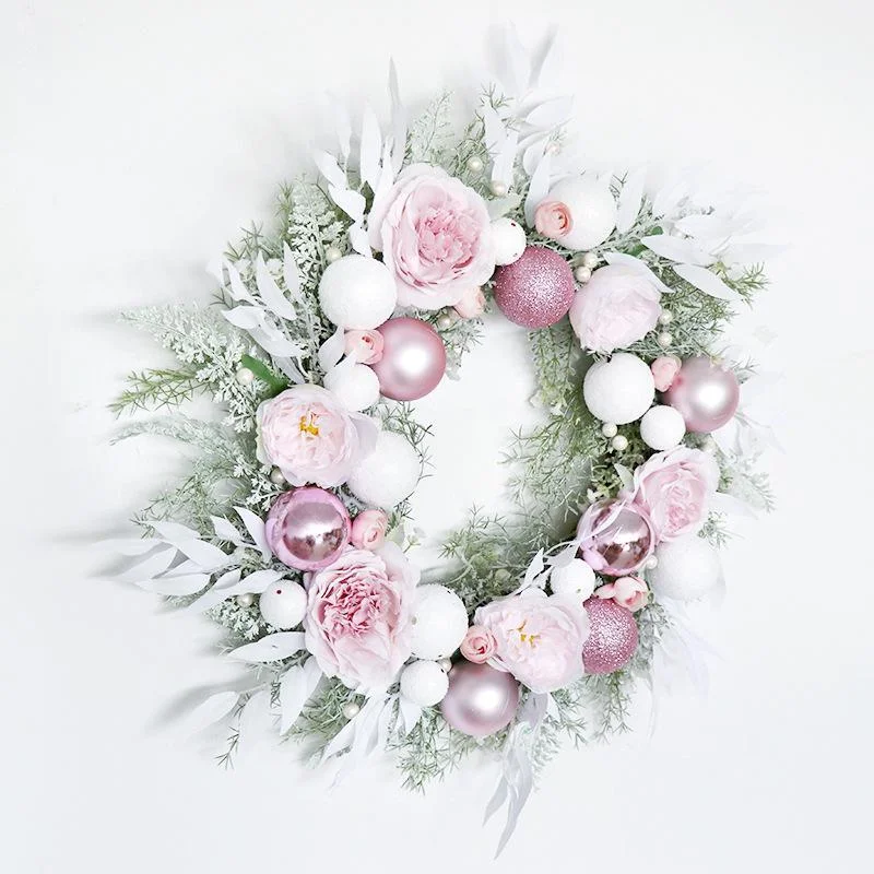 Christmas Rose Wreath