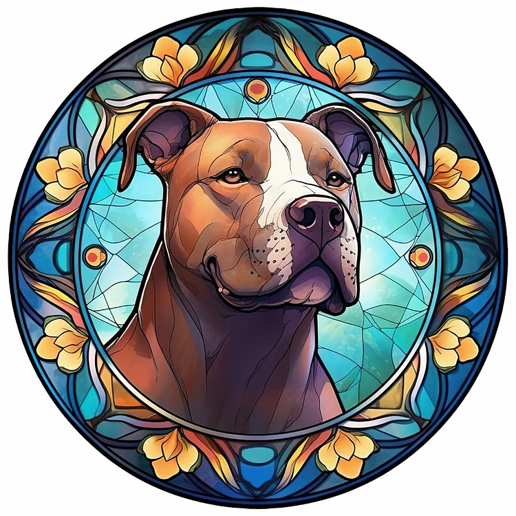 Stained Glass Animal - Full Round - Diamond Painting (30*30cm)