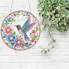 Hummingbird DIY Diamond Painting Pendant Art 9.41x8.78inch