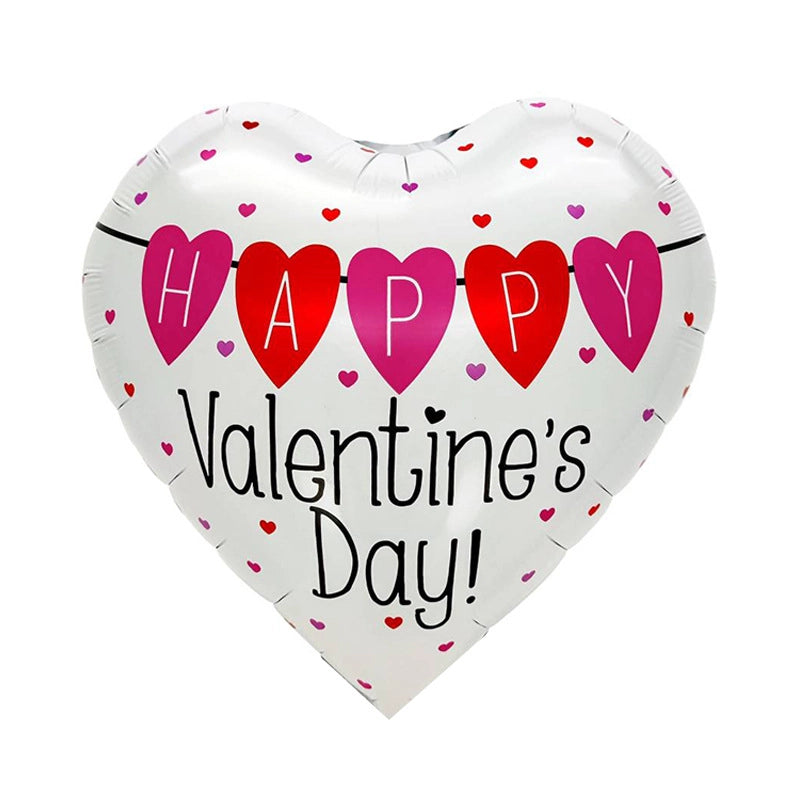 Vacation Minimalist Heart Shape Aluminum Film Travel Daily Balloons