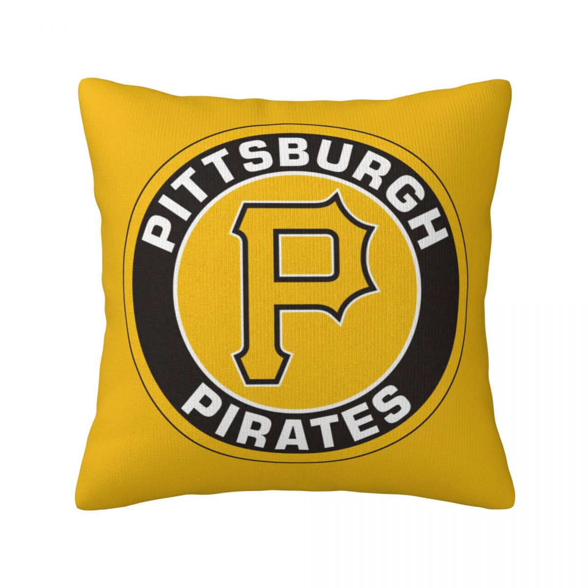 Pittsburgh Pirates Circular Logo Throw Pillow Covers 18x18
