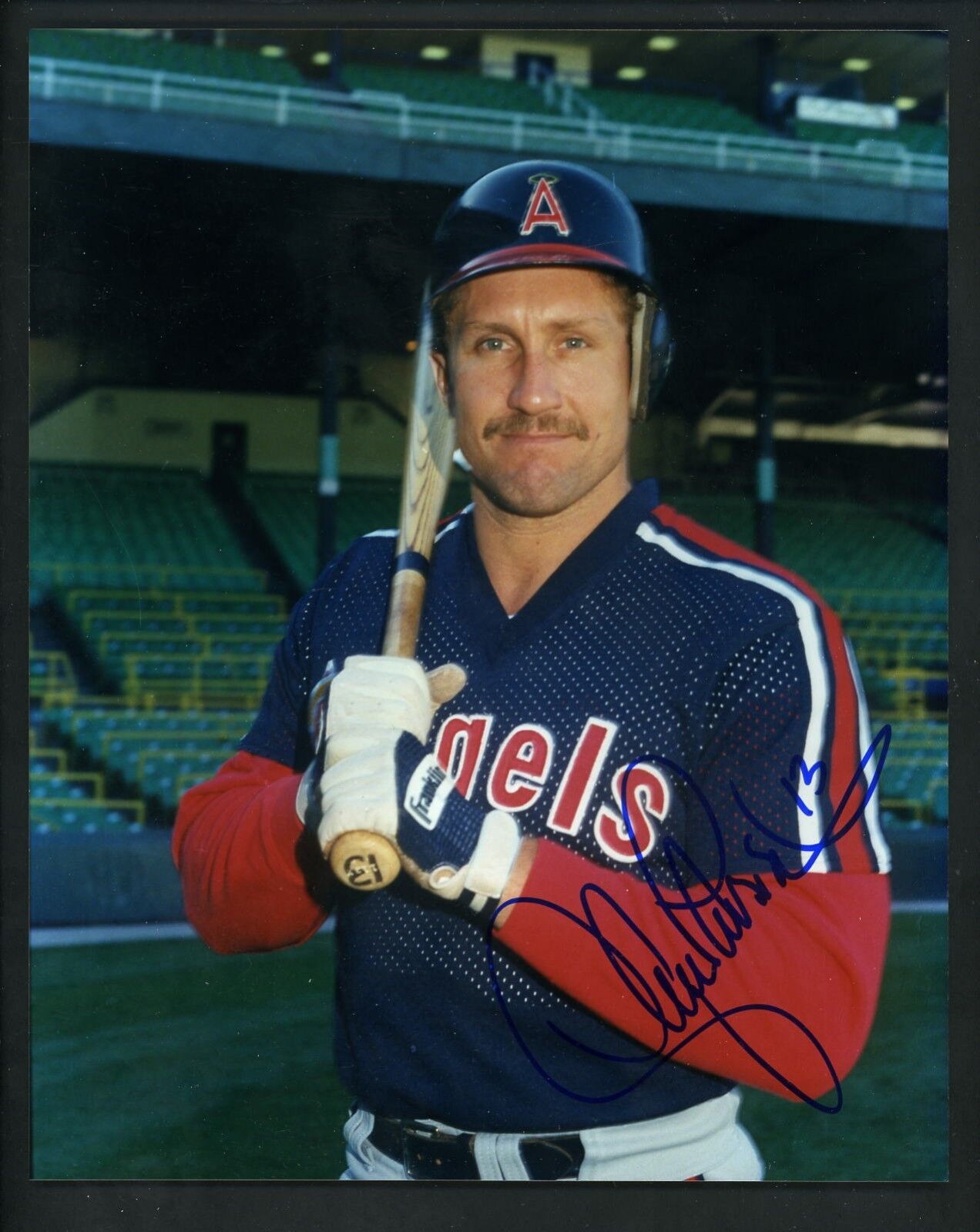 Lance Parrish Signed Autographed 8 x 10 Photo Poster painting with JSA authentication Angels