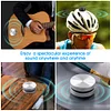 Wireless BT Mini Speaker Bone Conduction Portable Wireless Speaker Stereo Bass Creative Portable Speaker Mini Size Music Player Built-in Microphone Speaker for Home, Outdoor, Travel
