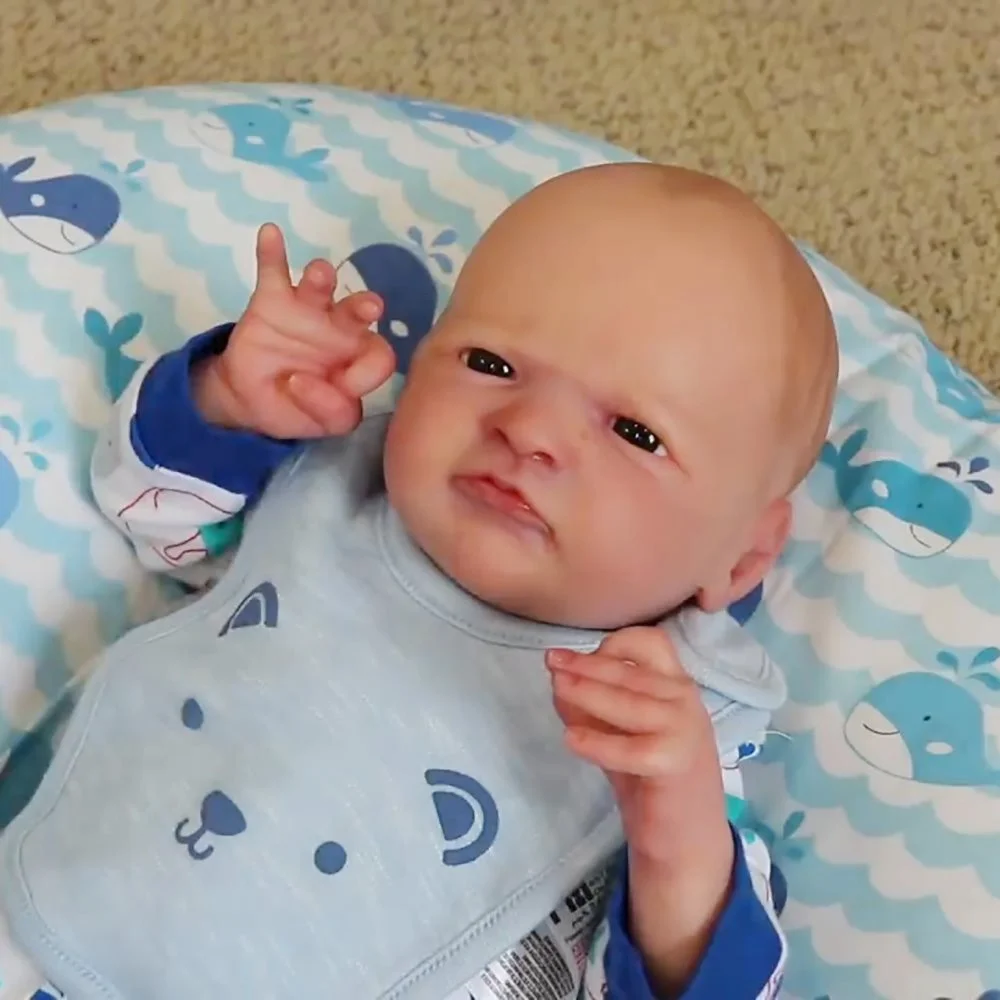 17'' Lifelike Cute Trey  Reborn Baby Dolls