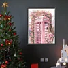 Diamond Painting-DIY Full Round Drill Flower Phone Booth