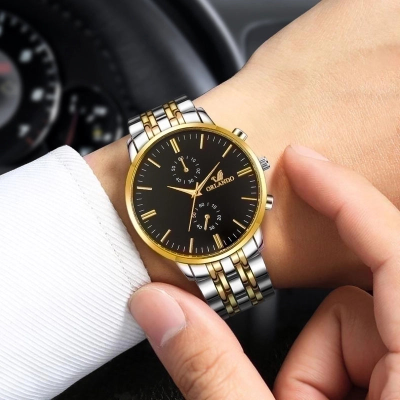 Business Stainless Steel Alloy Men’s Watches