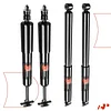 A-Premium Front and Rear Shock Absorbers Struts Compatible with Ford Ranger 1998-2011 & Mazda B3000 1998-2007, B4000 1998-2009 - [4WD or RWD with Torsion Bar Front Suspension]