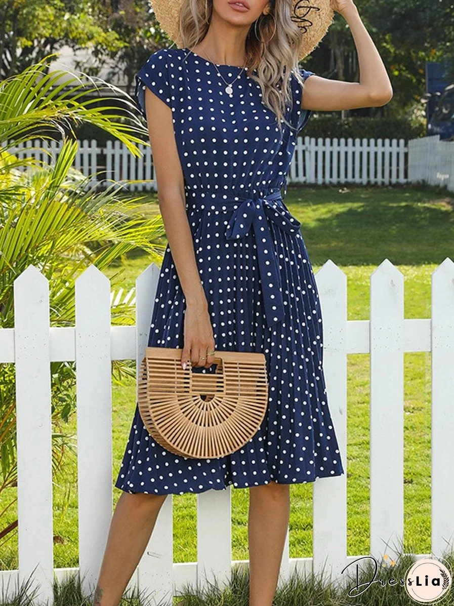 Spring Polka Dot Dress
