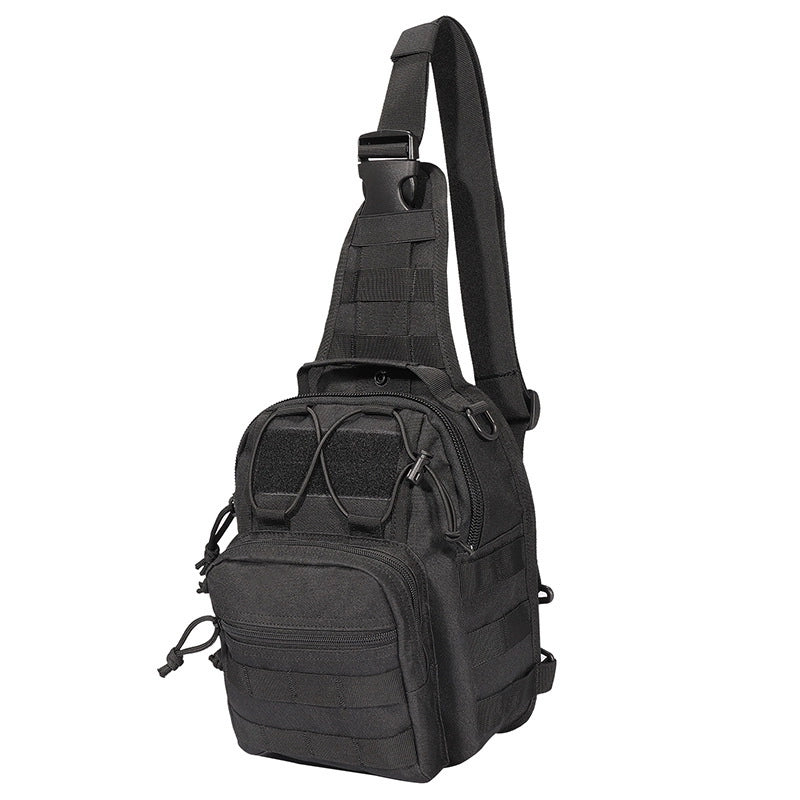 DEECO Encrypted Oxford Cloth 600D Portable Outdoor Cycling Bag Sports Bag Crossbody Bag EDC Tactical Small Chest Bag