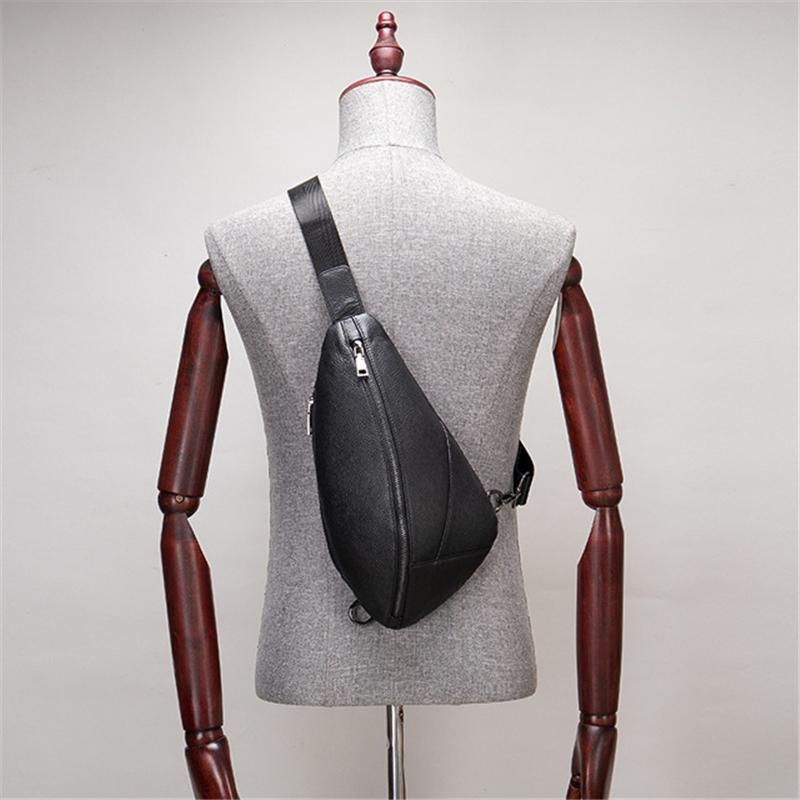 Main Pocket Interior Slip Pocket Adjustable Strap Soft Material Large Capacity Chest Bag