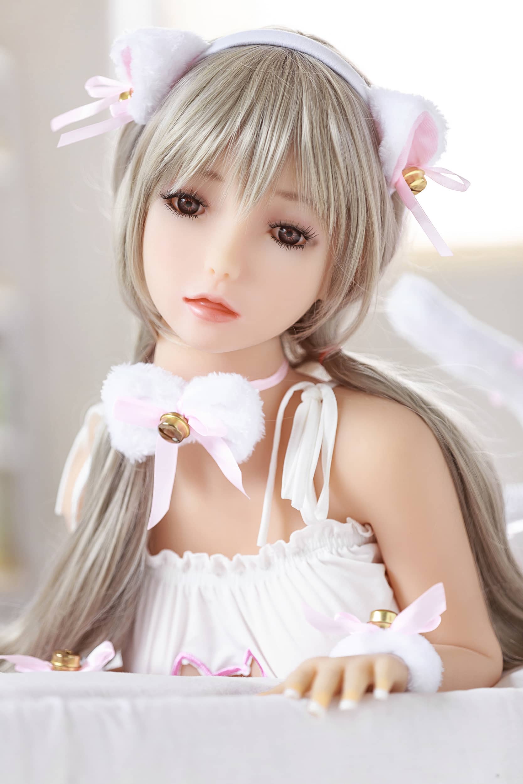 Small Love Doll Aibei Doll 125cm (4.10')  TPE Large Breast #94 - Savannah (NO.664) Aibei Doll Littlelovedoll