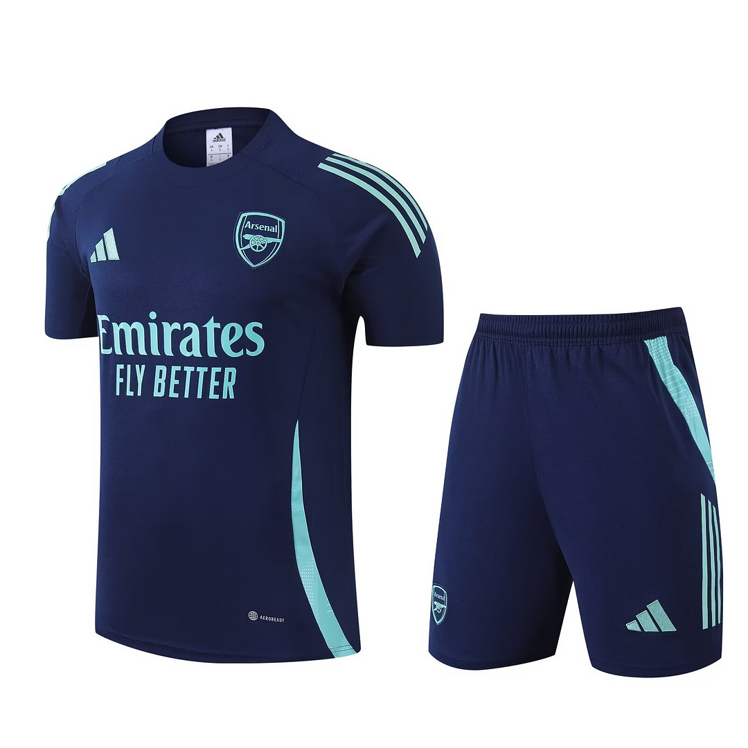 24/25 Arsenal Short Sleeve Training Kit Football T-Shirt Thai Quality