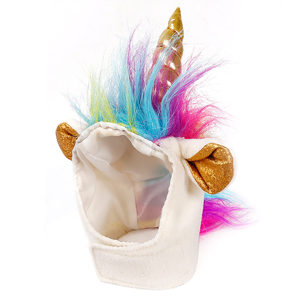 

Funny Horns Hat Pet Dress up Costume Cat Dog Cap Hat Cosplay Pets Headgear, White, 501 Original
