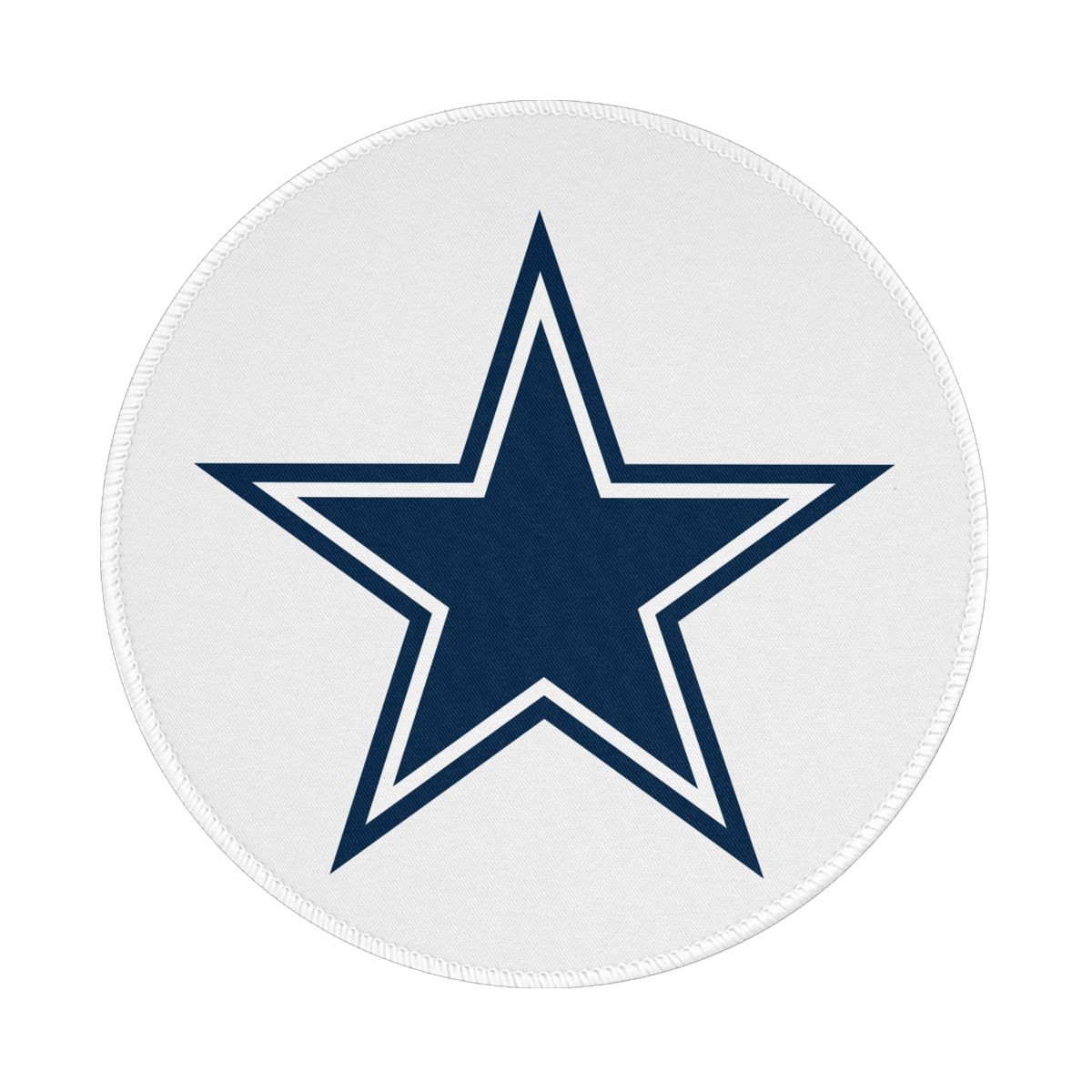 Dallas Cowboys Non-Slip Rubber Round Mouse Pad