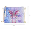 DIY Butterfly Special Shaped Diamond Painting Leather Chain Shoulder Bags
