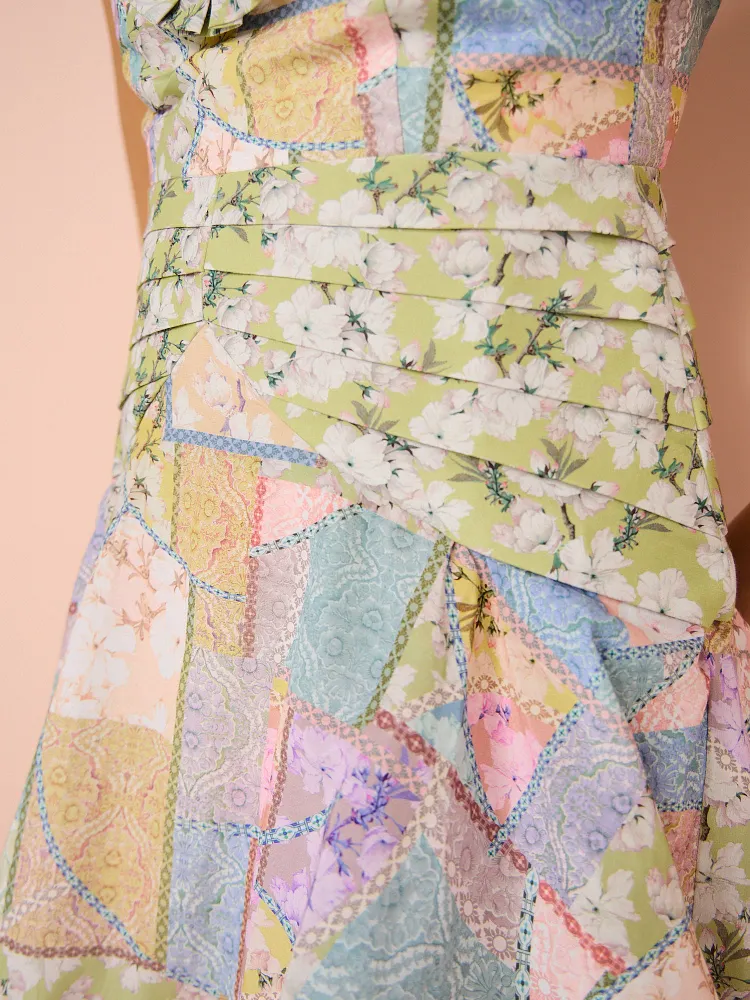 Aqua Blu Joan Dress in Brindle Print Aqua Blu Joan Dress in Brindle Print
