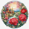 Peony Manor-11CT Stamped Cross Stitch 40*40cm/15.75*15.75in tapestrymarket