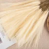 Mini Pampas Reed Grass Artificial Flower Home Wedding Photoshooting Decor