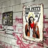 Tom Petty - Panneaux en &eacute;tain m&eacute;tallique(20*30cm/30*40cm) - Musique