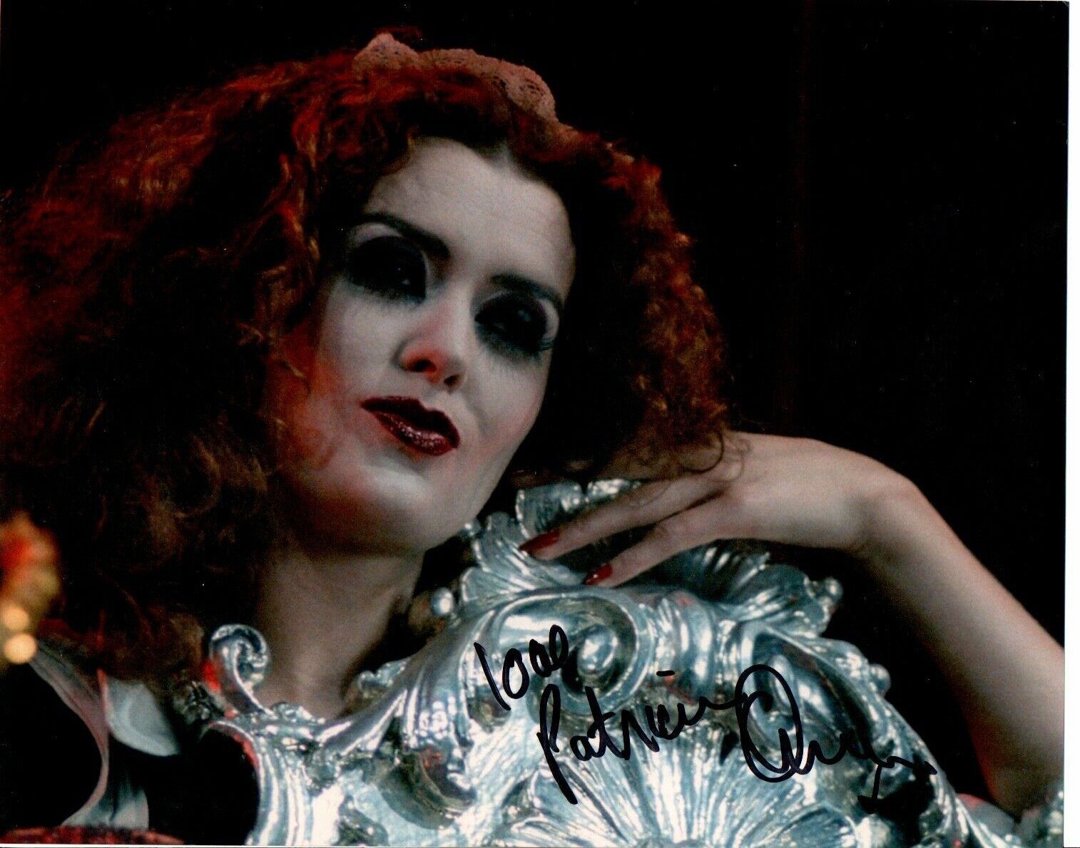 Patricia Quinn Magenta Signed 10 by 8 inches Genuine Signature Photo Poster painting