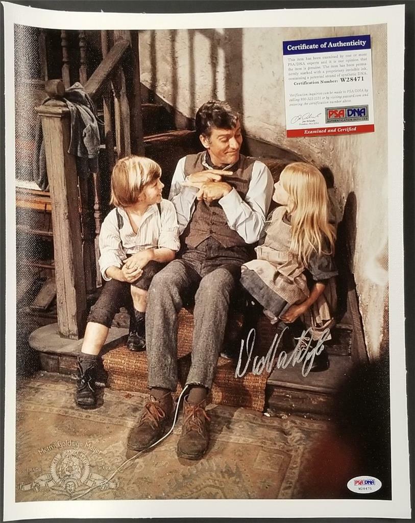 Dick Van Dyke signed Chitty Chitty Bang Bang 11x14 Canvas Photo Poster painting ~ PSA/DNA COA