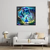 Alice And The Cheshire Cat-11CT Stamped Cross Stitch 40*40cm