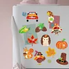 12PCS Diamond Painting Magnets Refrigerator for Adult Kid Fridge Kit(Thanksgiving)